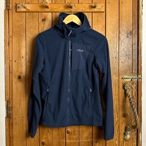 Rab Equipment Tecton Hoody in Deep Ink Navy Blue Women’s Size Small